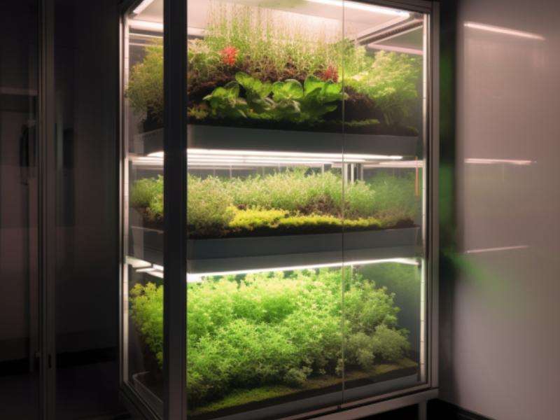 Picture of a Vertical Microgreens Farm