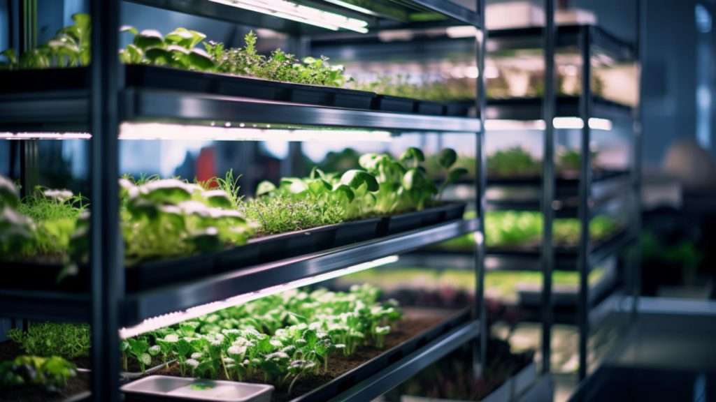 How much room do you need for growing microgreens for profit?