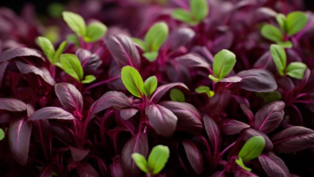 Learn how to best grow amaranth microgreens at home.
