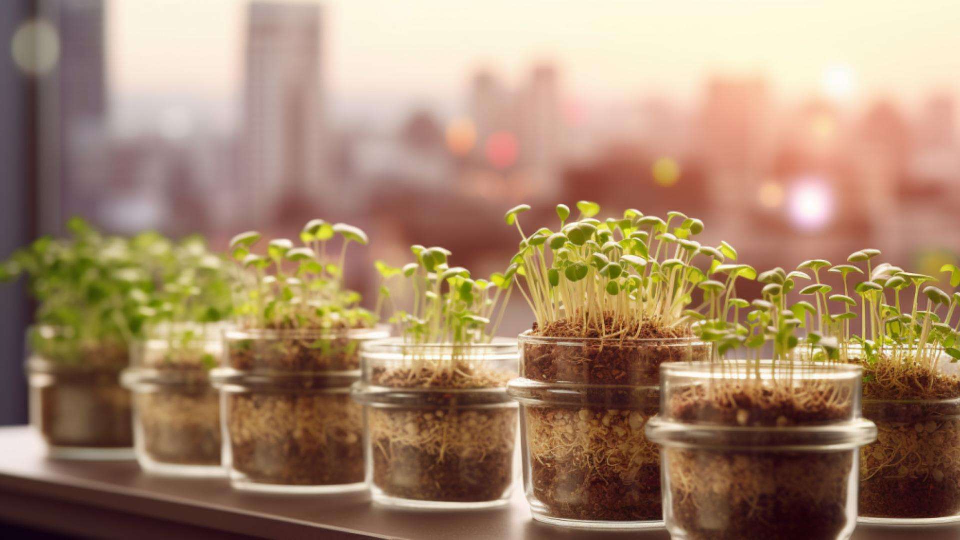 Visual Reference: Growing Microgreens In An Apartment Maximizing Space For Healthy