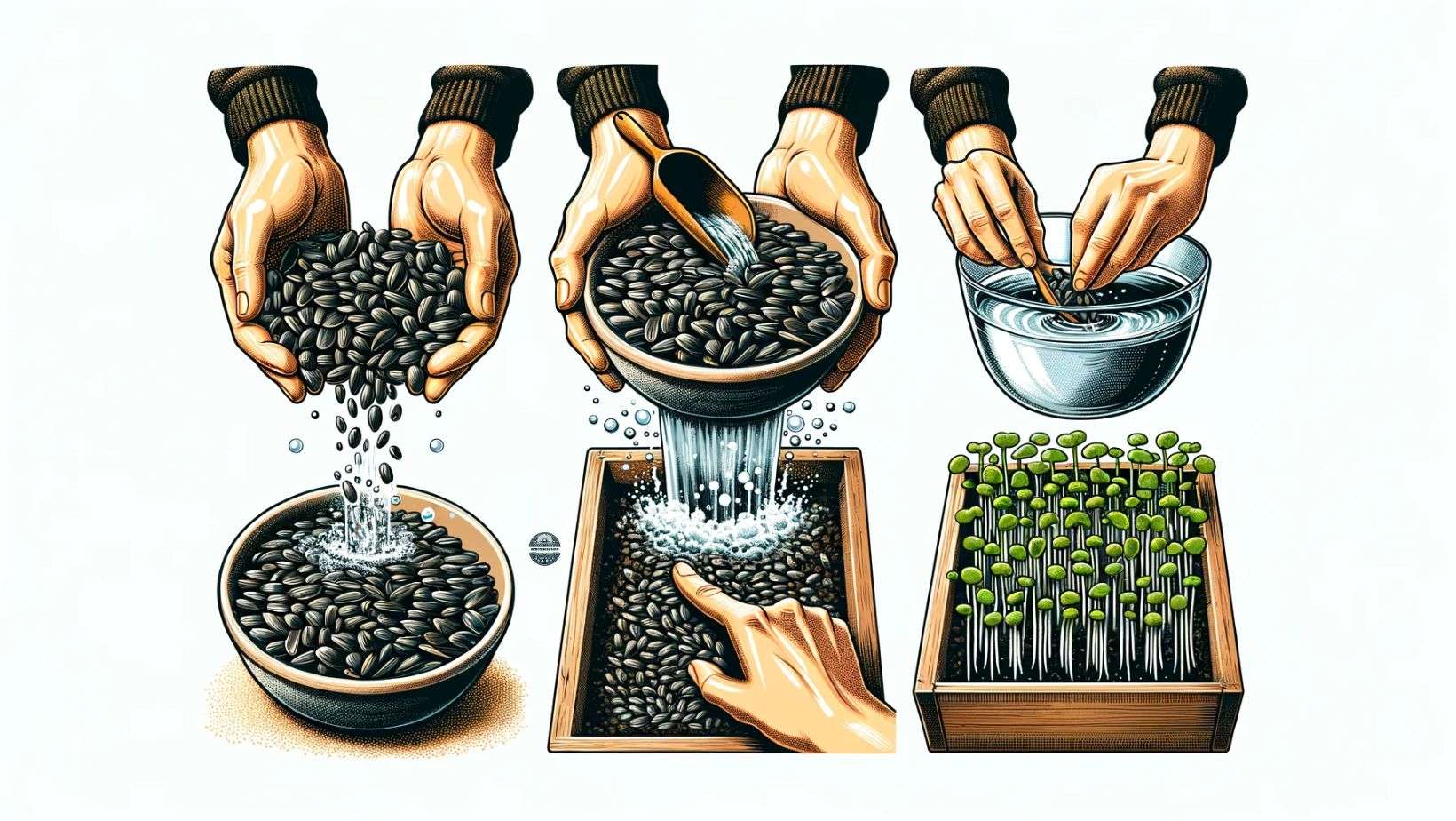 Black Oil Sunflower Microgreens Unleashing the Secret to Robust Health